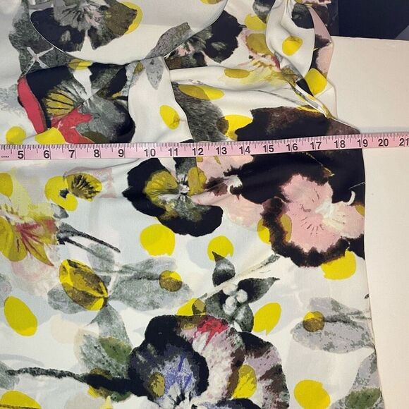 Rachel Rachel Roy Floral Short Sleeve Blouse size Small - Picture 7 of 10